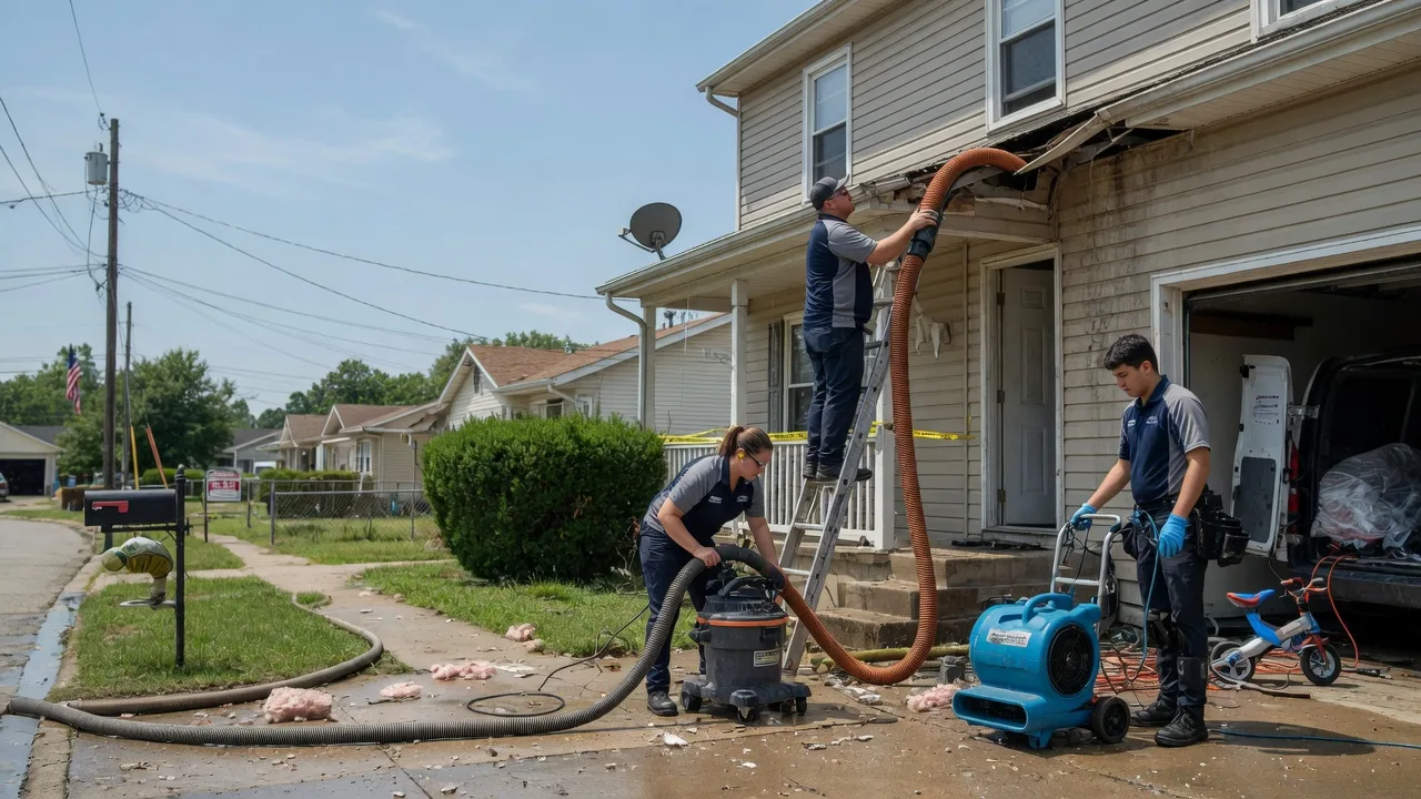 Water Damage Restoration in Iota, LA near me